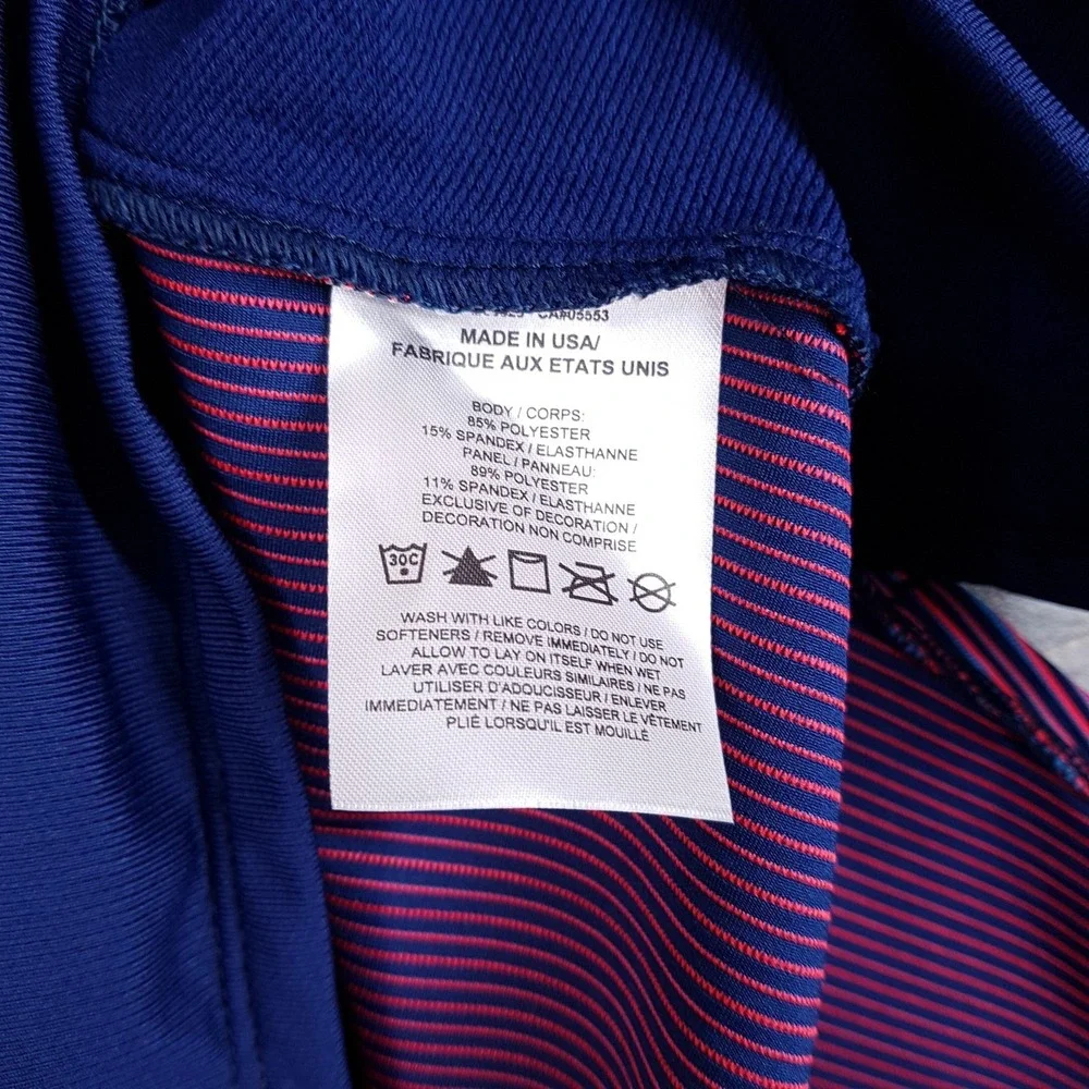 NIKE 2021/2023 USA International Team Pro Elite Half Zip Jacket Mens MEDIUM TALL